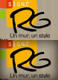 Signé RG, Un mur, un Style